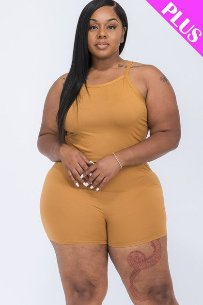 Zara Cami Short Set-Brown Sugar